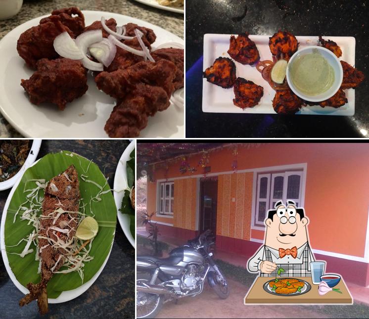 Chicken wings at Praveer Palace (Hotel Blue Rays)