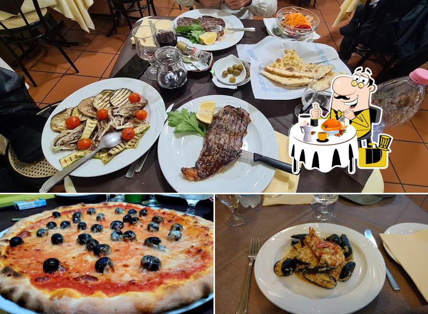 Platti al Ristorante Pizzeria New Paradise