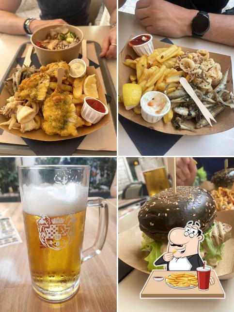 Patatine fritte al Tunaholic Fish Bar