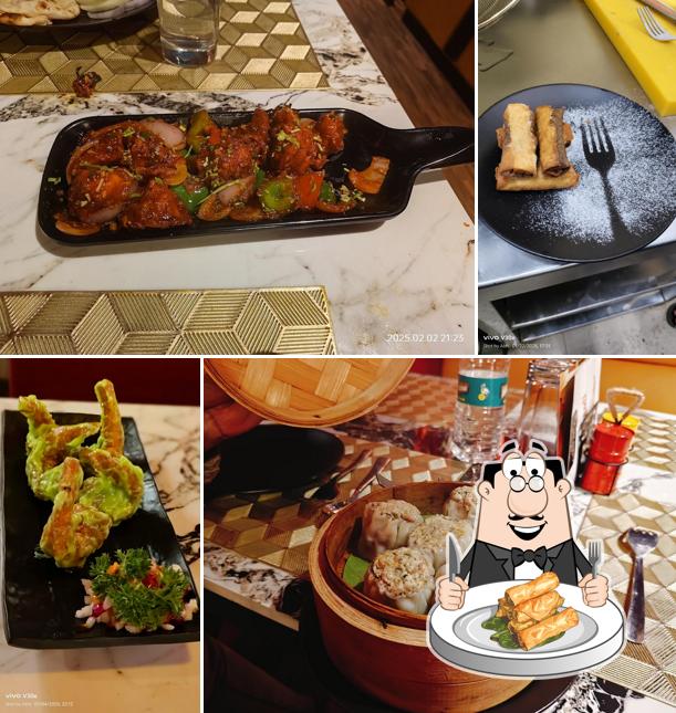 Spring rolls at Cuisine Dé Asia