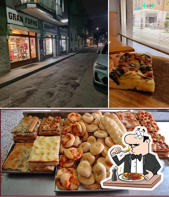 Tra le diverse cose da Gran Forno F.Lli Zanaletti si possono trovare la cibo e esterno