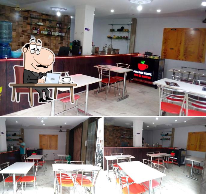 Check out how Senior delights cafe & lounge looks inside