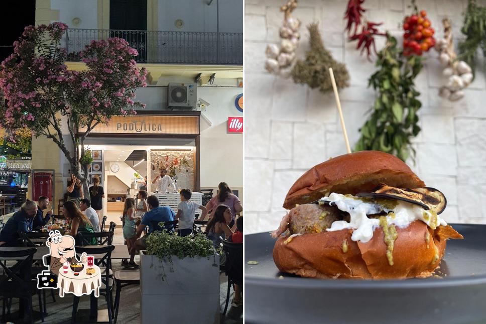 Platti al Podolica Apulian Burgers & Grill