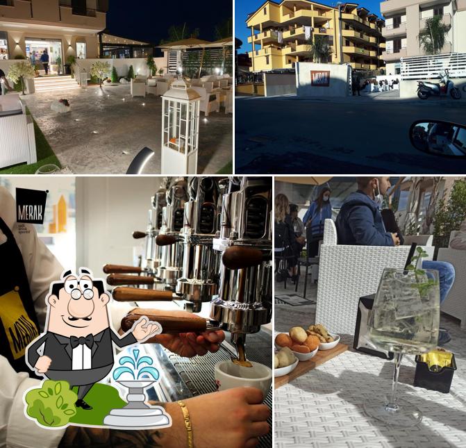 Gli esterni di Merak Cafè