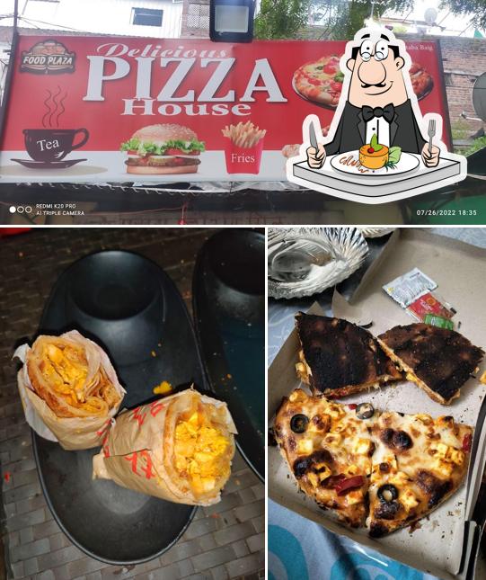 Food at Delicious pizza house