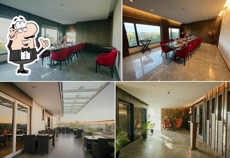 Take a seat at one of the tables at Level III 'ON' Ambrosia