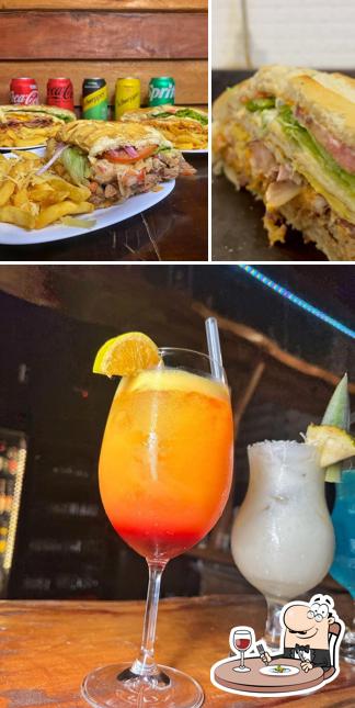 Platos en Pedrão Burguers e bar