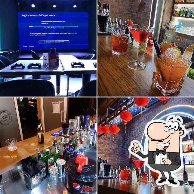 Gli interni di Ellin Lounge Bar