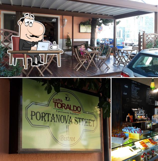 Gli interni di Caffetteria Bistrot Portanova Street