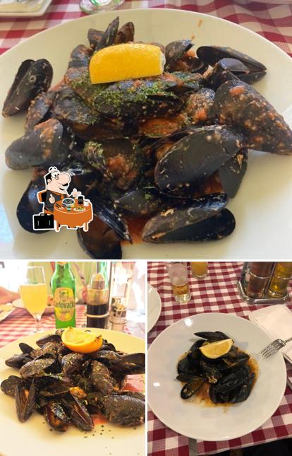 Cozze al Restaurant Cisterna