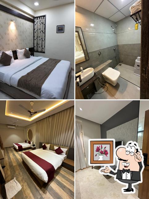 The interior of Hotel Narayan Inn