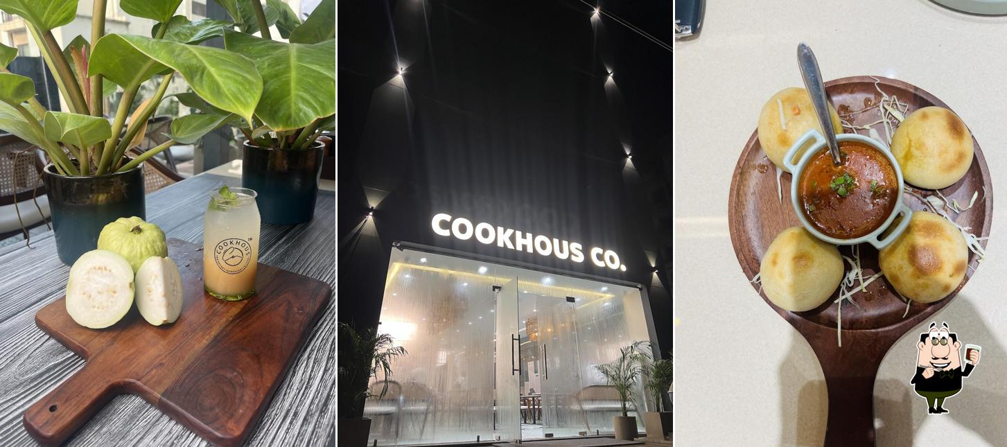 Enjoy a beverage at Cookhous Company