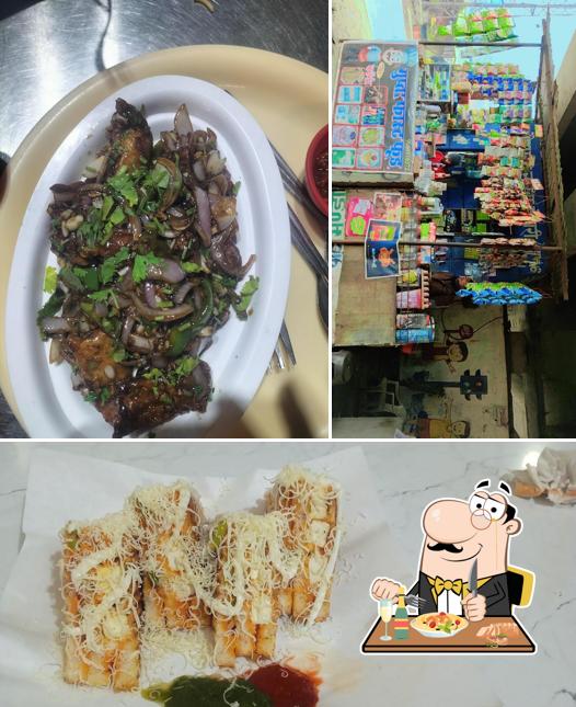 Food at Gupta Fast-food and Chinese corner