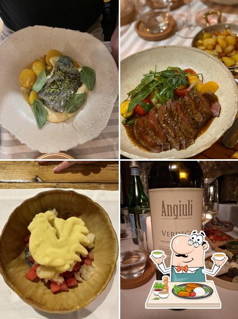 Cibo al Ristorante La Ripa