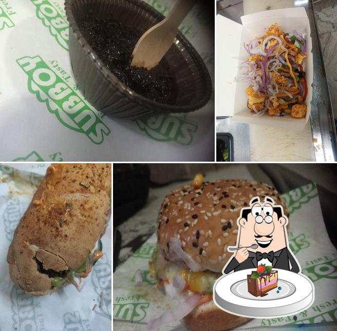 Chocolate cake at SUBBOY RESTAURANT