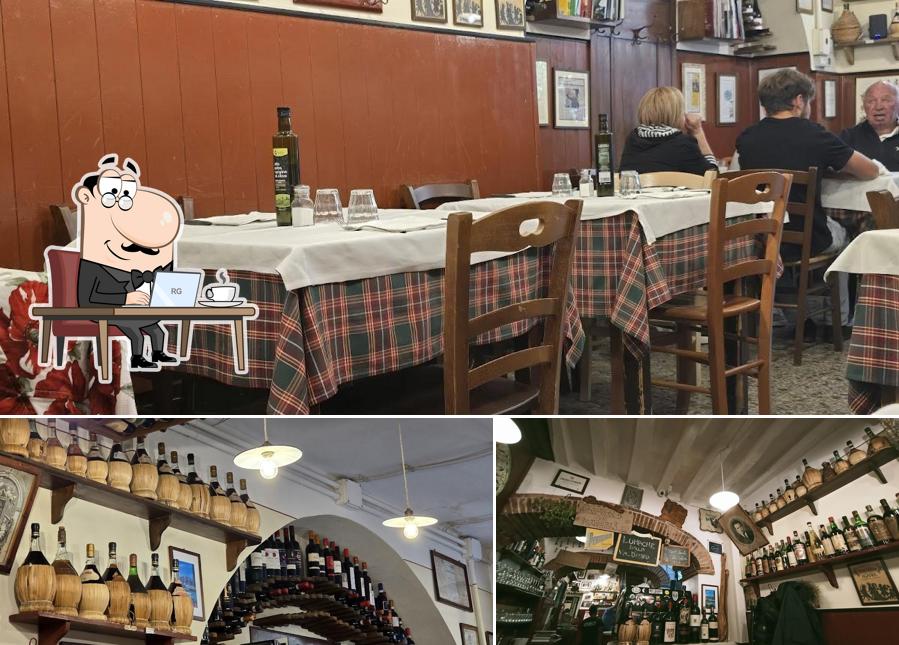 Questa è la foto che raffigura la interni e esterno di Antica Osteria l'Agania