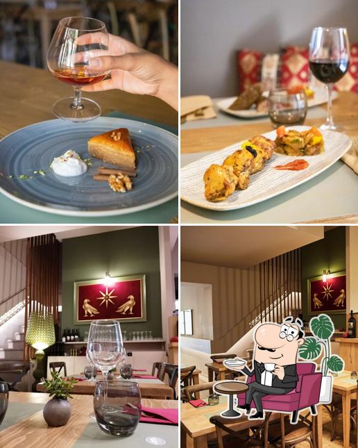 La foto di interni e bevanda da Ararat Restaurant & wine bar