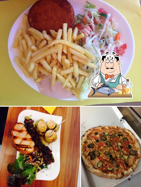 Salmone grigliato al Riviera Pizza Kebab