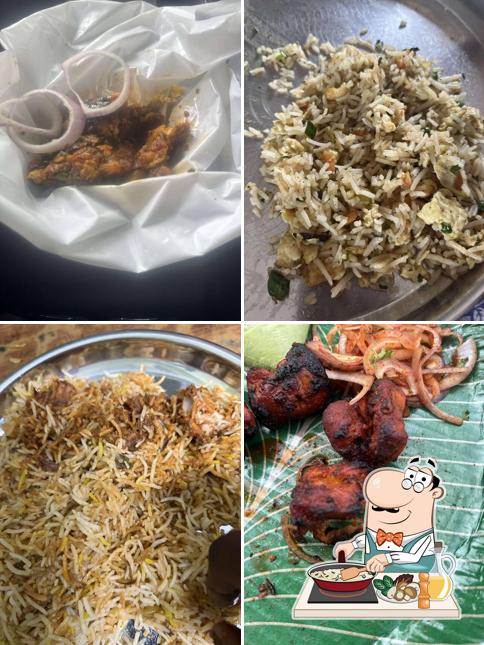 Fried rice at telangana ruchulu