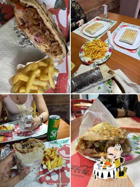 Panino con maiale stirato al Cassala Turkish Kebap - Pizza - Grill