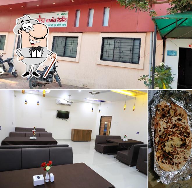 Among various things one can find exterior and food at Hotel Ashwamegh Bar & Restaurant