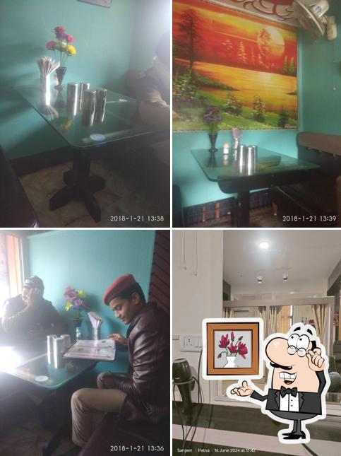 The interior of Khana Khajana Family Restaurant