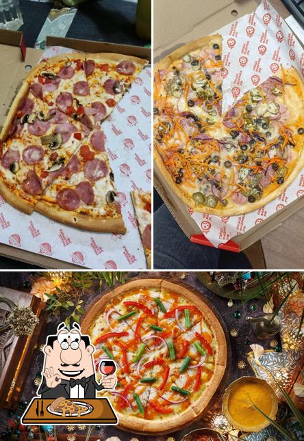At PizzaFabrika, you can enjoy pizza