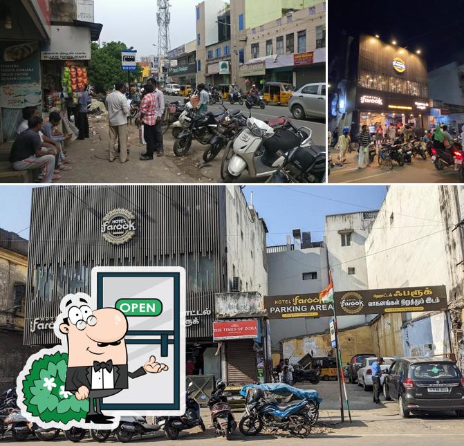 Check out how Hotel Farook looks outside