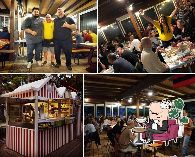 Gli interni di Piadineria Chiosco dei Pini