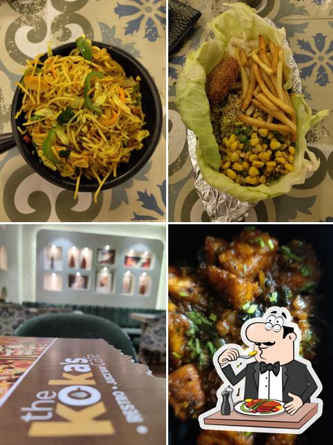 Food at The Koka's cafe Restaurant