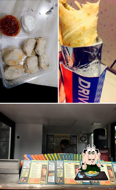 This is the picture displaying food and exterior at TasteDrive