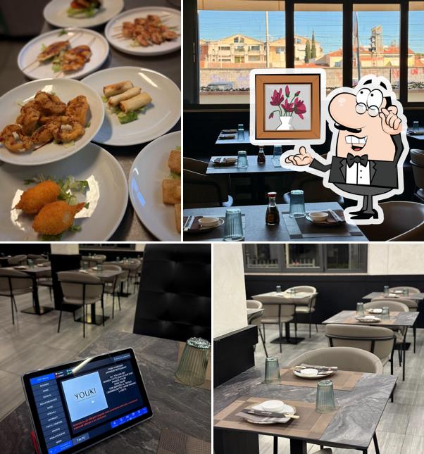 Gli interni di YOUKI Sushi All you can eat Restaurant