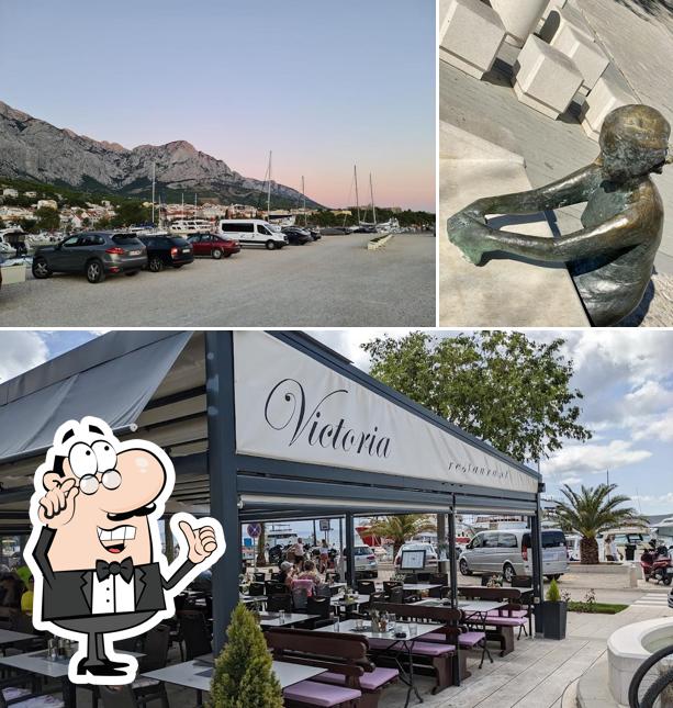 Gli interni di Restoran Victoria