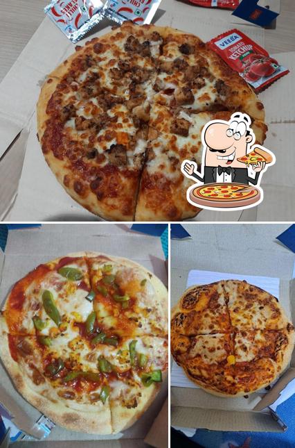 Get pizza at Domino's Pizza Shambhaji Nagar, Aurangabad