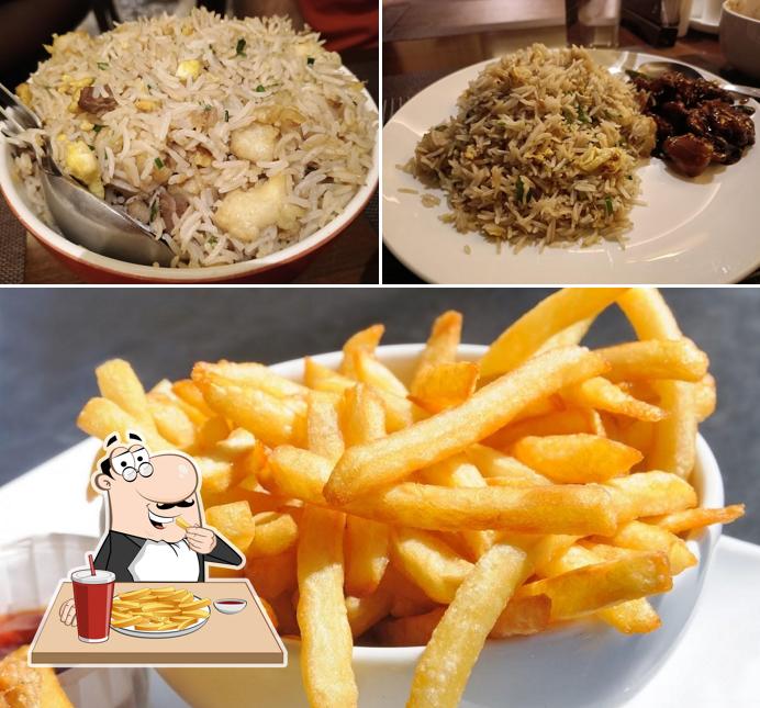 French fries at Hatari Restaurant Madhyamgram