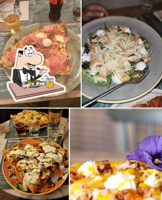 Platti al Karma pizza al trancio con forno a legna