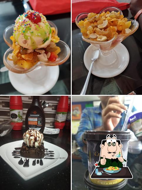Meals at Amul Ice Cream Parlour Palakkad