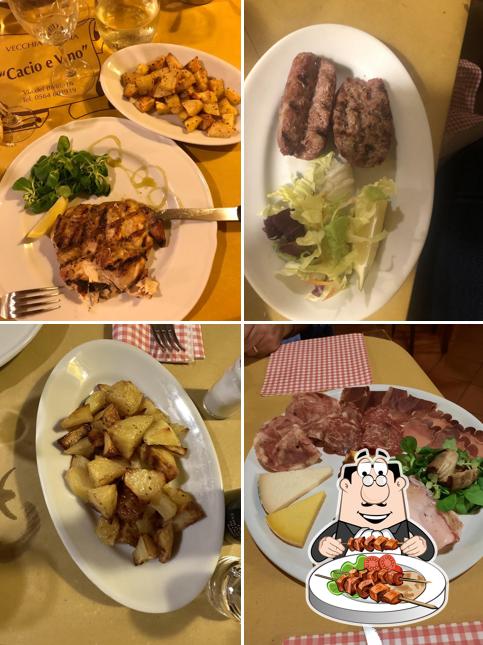 Spezzatino di maiale al Vecchia Osteria Cacio E Vino