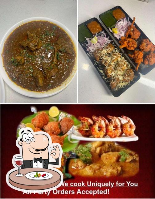 Food at Heenas Koliwada Fish Corner
