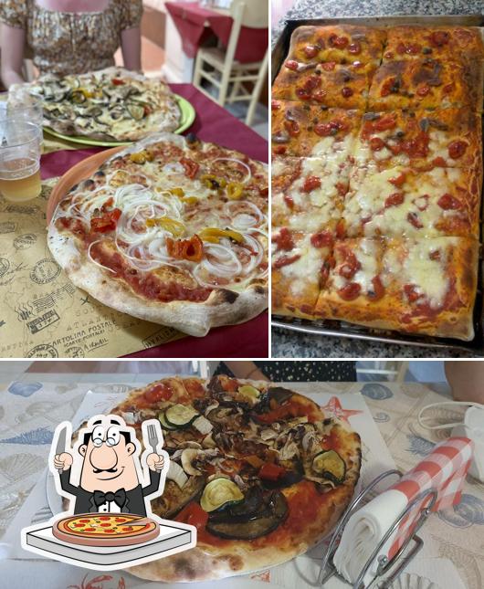 Prenditi tra le molte varianti di pizza