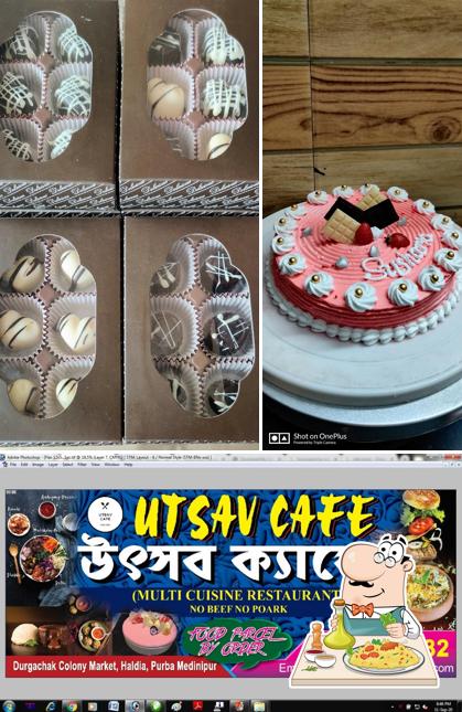 Food at UTSAV Cafe