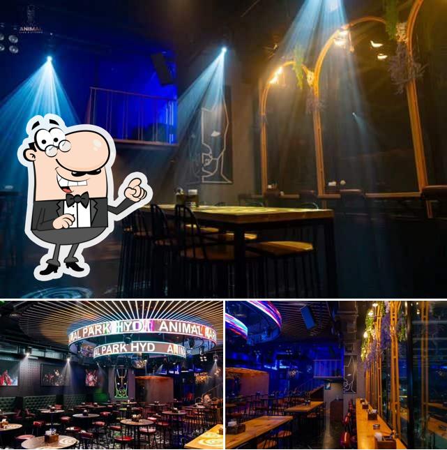 The interior of Animal Club and Kitchen
