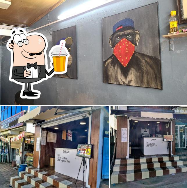Enjoy a drink at Hal's Cafe & Food