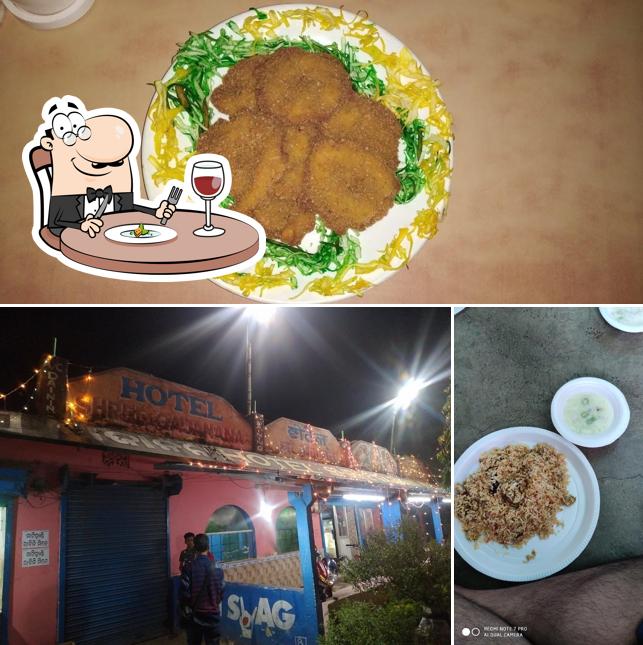 Meals at Hotel Sri Gajanan