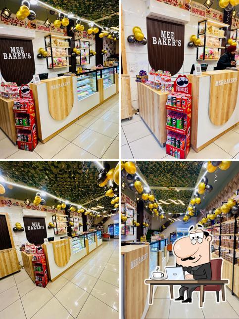 The interior of MEE BAKER'S - Cake Delivery/Flower Delivery/ Best Bakery items Shop in Jagraon