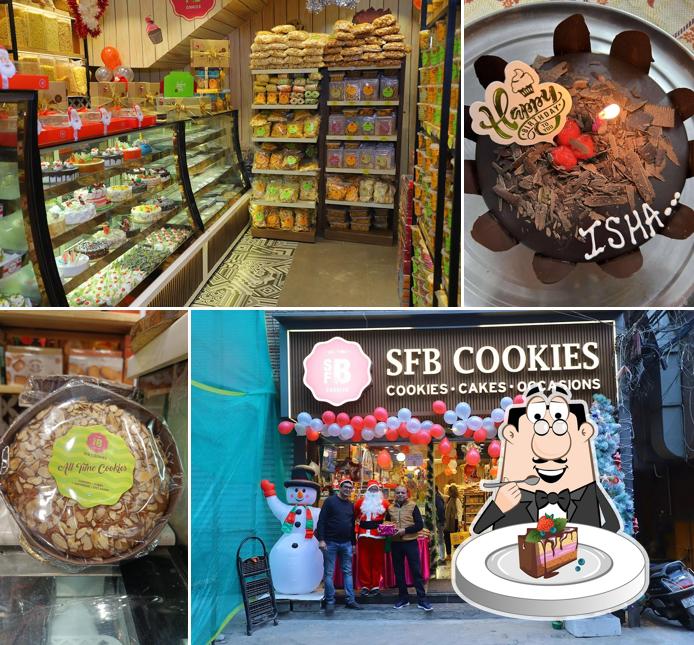 Chocolate cake at SFB Cookies