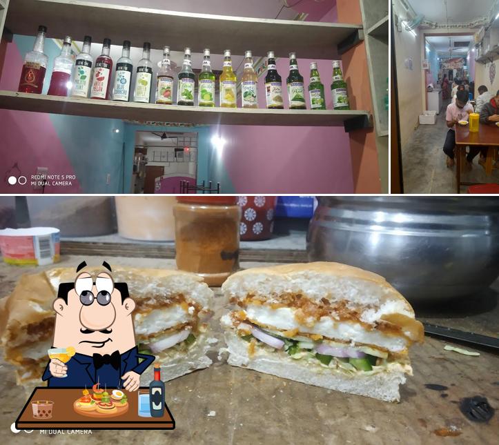 Order a sandwich at SUMAN pizza &burgar's
