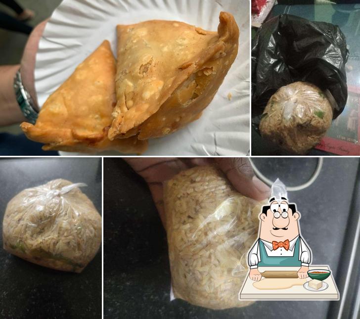 Samosa at Sainik Restaurant