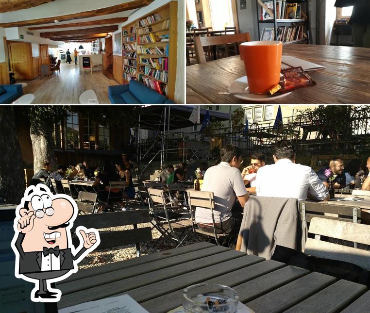 Gli interni di Café Belvedere