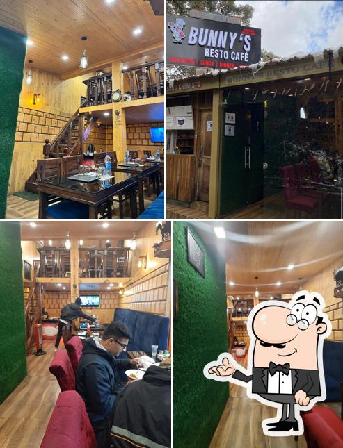 Take a seat at one of the tables at Bunny’s Resto Café